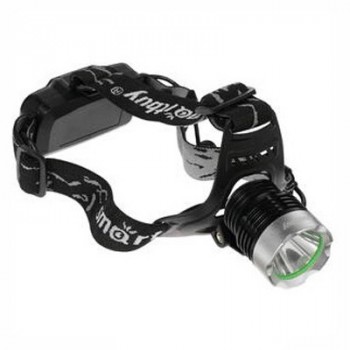 Светодиодный налобный фонарь на аккумуляторе 1858F с зарядкой от сети + АЗУ