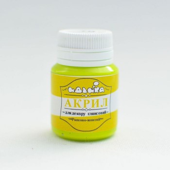 Акриловая краска для декора 