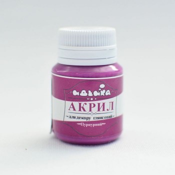 Акриловая краска для декора 