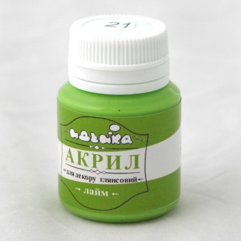 Акриловая краска для декора 