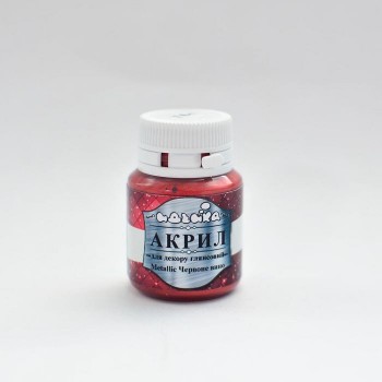 Акриловая краска для декора Metalliс 