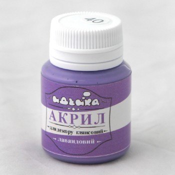 Акриловая краска для декора 