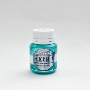 Акриловая краска для декора Metalliс 