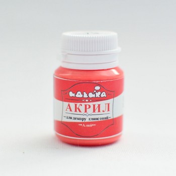 Акриловая краска для декора 