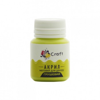 Акриловая краска для декора Матовая Art Craft AP-5088 20 мл Грушевый