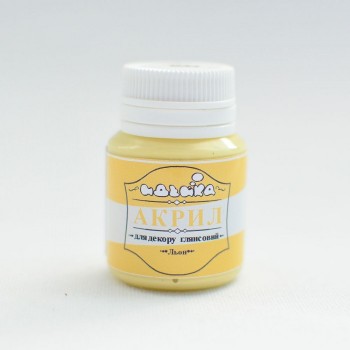 Акриловая краска для декора 