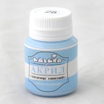 Акриловая краска для декора 