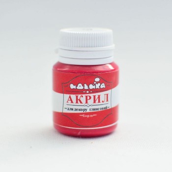 Акриловая краска для декора 