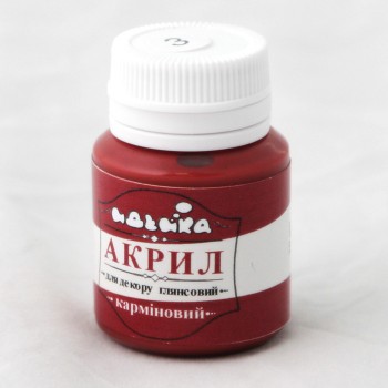 Акриловая краска для декора 