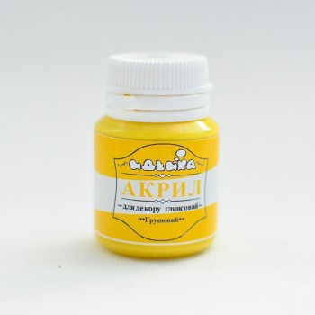 Акриловая краска для декора 