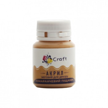 Акриловая краска для декора Матовая Art Craft AP-5187 20 мл Оранжевый песчаник