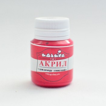 Акриловая краска для декора 