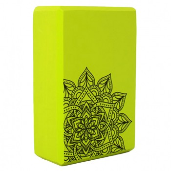 Блок для йоги MS 0858-5 (Зелёный)