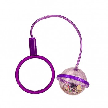 Детская скакалка SA1003  на одну ногу (Violet)