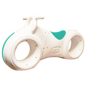 Детский толокар Трон Космо-байк Bluetooth Keedo HD-K06 (Бело-Зеленый)