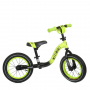 Беговел детский Profi Kids ML1201A-2 зелено-черный, 12 дюймов
