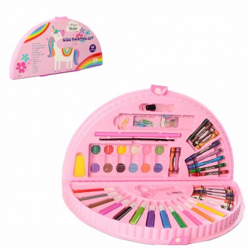 Детский набор для творчества и рисования MK 3918-2 в чемодане (Единорог)