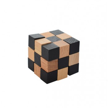 Деревянная игрушка Головоломка MD 2056 (Кубик-змейка MD 2056-11)