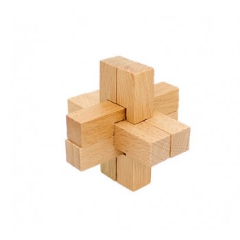 Деревянная игрушка Головоломка MD 2056 (Крест MD 2056-5)