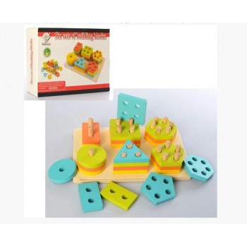Деревянная игрушка Геометрика MD 2309