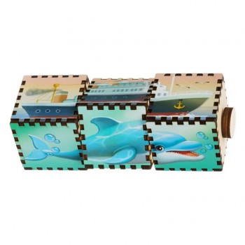 Деревянные кубики 