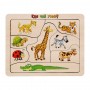 Деревянный пазл-вкладыш 