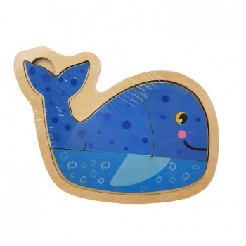 Детские развивающие пазлы MD 2283 деревянные (Дельфин)