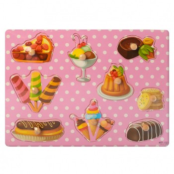 Деревянная игрушка Рамка-вкладыш MD 1272 ( 1272-021)