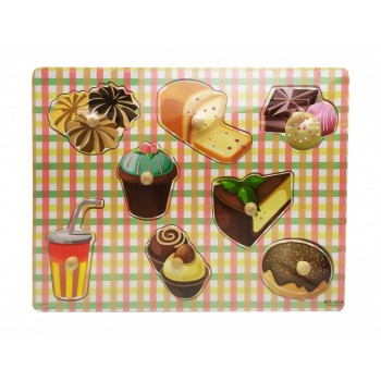 Деревянная игрушка Рамка-вкладыш MD 1272 ( 1272-018)