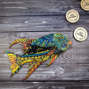 Деревянный пазл. GO Puzzle 