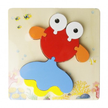 Деревянная игрушка Пазлы MD 2598 (Рыба)