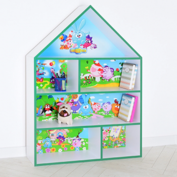 Домик-полка Bambi PLK-B-6g белый