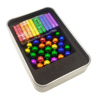 Игра головоломка MAG-009 металлическая, магнитная (Разноцветный)