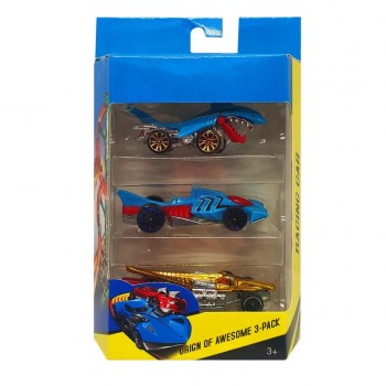 Набор металличиских машинок RC1154  3 шт в наборе  (RC1154-4)