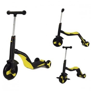 Самокат детский 3-х колёсный SC20110  3в1