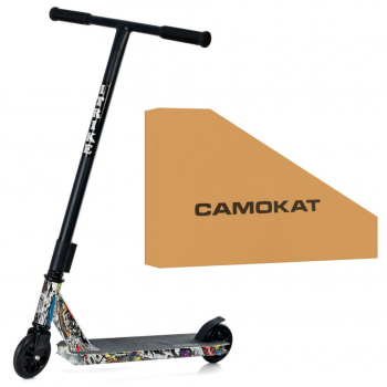 Самокат трюковый iTrike SR2-064-5-WP7 двухколесный