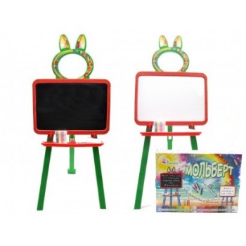 Доска для рисования магнитная 013777/3 Оранжево-зелёная