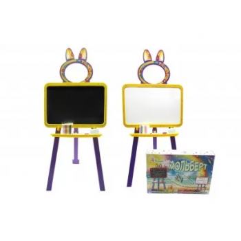 Доска для рисования магнитная 013777/4 желто-фиолетовый