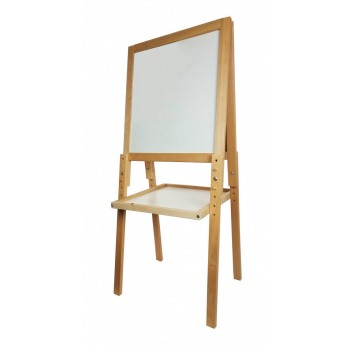 Мольберт двухсторонний магнитный на 4-х ножках 11222