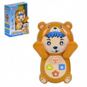 Игрушка телефон PLAY SMART 7823  ''Ау Мишка'' (Brown)