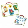 Магнитная доска с маркером для малышей «Пиши-стирай». Друзья VT3601-12