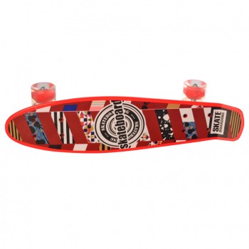 Скейт MS 0749-1 (Красный)