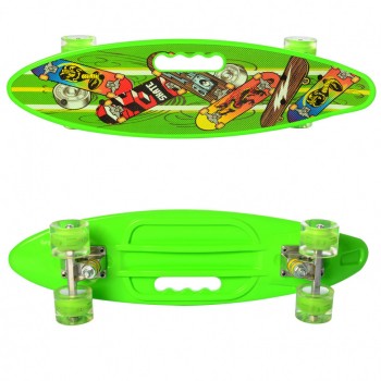 Скейт пенни MS 0461-2 (Light-Green)