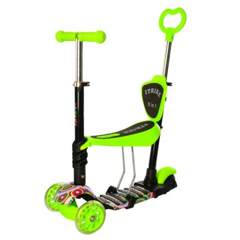 Самокат JR 3-058-K (Зелёный)