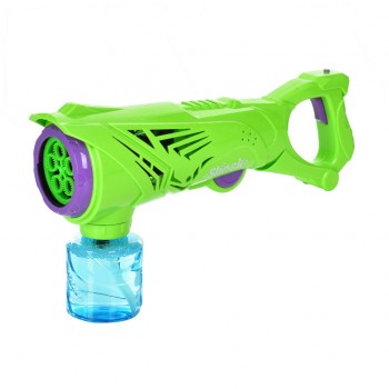 Мыльные пузыри Bambi P81158, на батарейках 31 см  с ручкой (Зеленый)