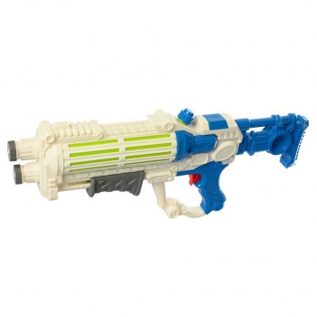 Водяной автомат M 5858 помпа, 49 см (Белый-синий)