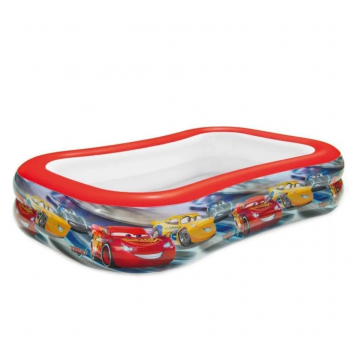 Бассейн 57478 детский, прямоугольный,  Дисней, Тачки
