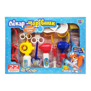 Игровой набор Доктор-волшебник Limo Toy M 0462, 22 предмета (D)