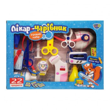 Игровой набор Доктор-волшебник Limo Toy M 0462, 22 предмета (E)