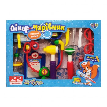 Игровой набор Доктор-волшебник Limo Toy M 0462, 22 предмета (A)